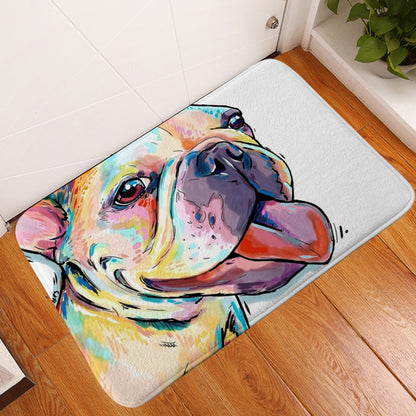 Colorful Print Doormat