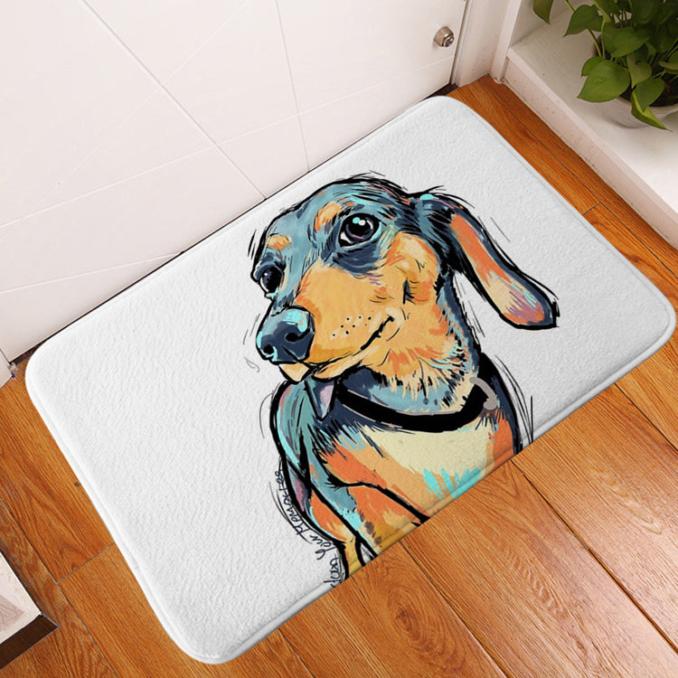 Colorful Print Doormat