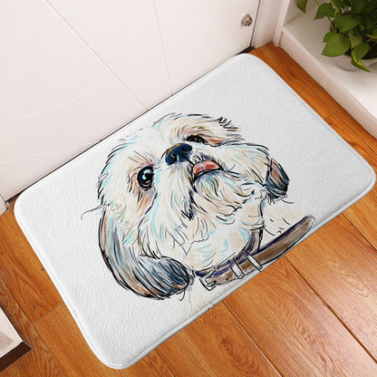 Colorful Print Doormat