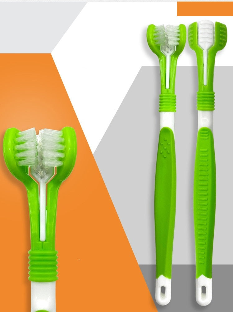 Three-head Toothbrush