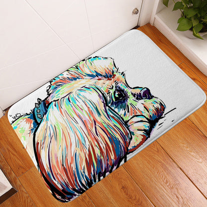 Colorful Print Doormat