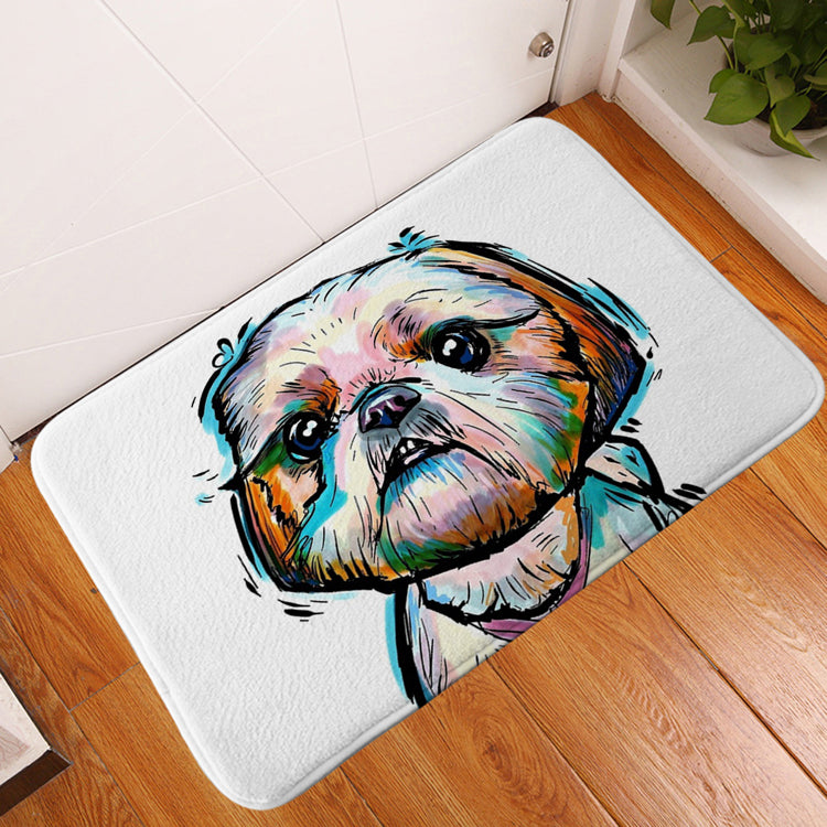 Colorful Print Doormat