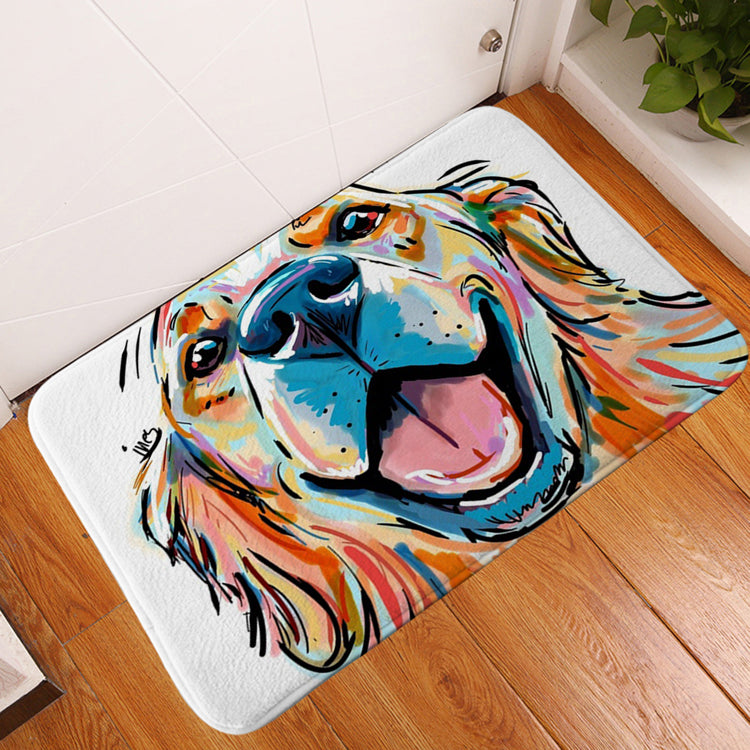 Colorful Print Doormat